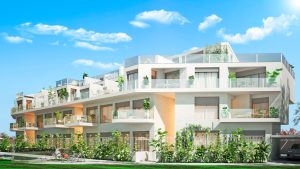 Promoción de viviendas con piscina Azure en Jávea